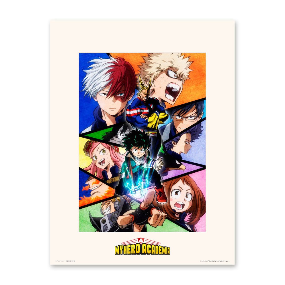 MY HERO ACADEMIA 僕のヒーローアカデミア - SECOND SEASON 1 / ミニ / ポスター - PGS
